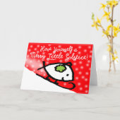 Prettig Solstitie Feest! - Kaart (Gele Bloem)