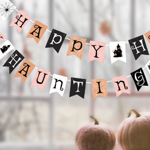 Prettig spook Halloween ID1325 Vlaggetjes
