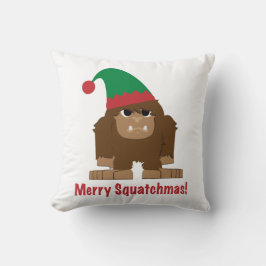 Prettig Squatchmas! Kussen