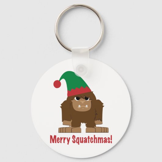 Prettig Squatchmas! Sleutelhanger (Voorkant)