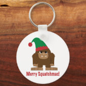 Prettig Squatchmas! Sleutelhanger (Voorkant)
