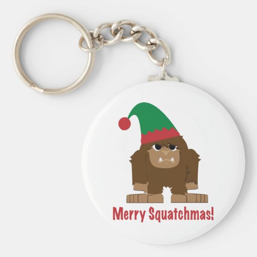 Prettig Squatchmas! Sleutelhanger (Voorkant)