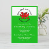 Prettig St Davids-dag in Keltische stijl Kaart (Staand voorkant)