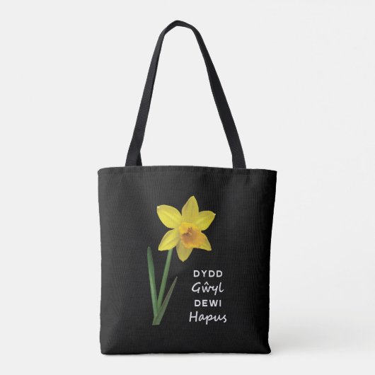 Prettig St David's Dag Tote Bag (Achterkant)