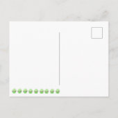 Prettig St. Patrick`s-dag Ierland Groene Muffins Briefkaart (Achterkant)