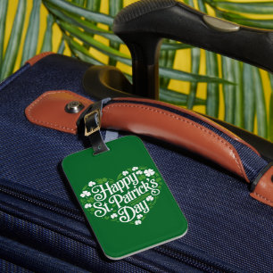 Prettig St. Patrick's Dag  Bagagelabel