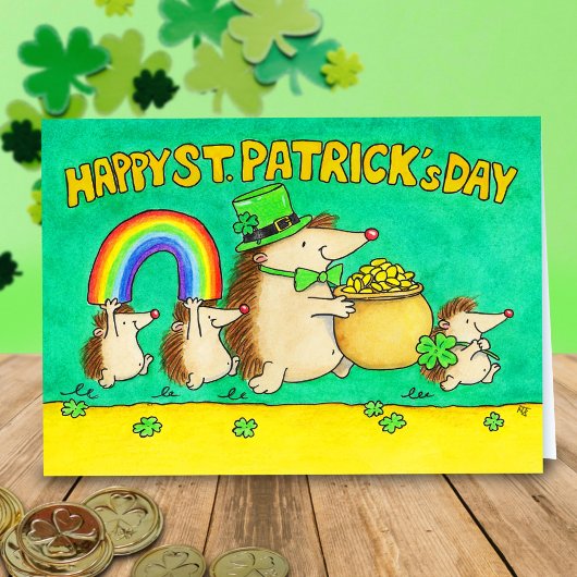 Prettig St. Patrick's Dag Bericht  Kaart