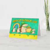 Prettig St. Patrick's Dag Bericht  Kaart (Voorkant)