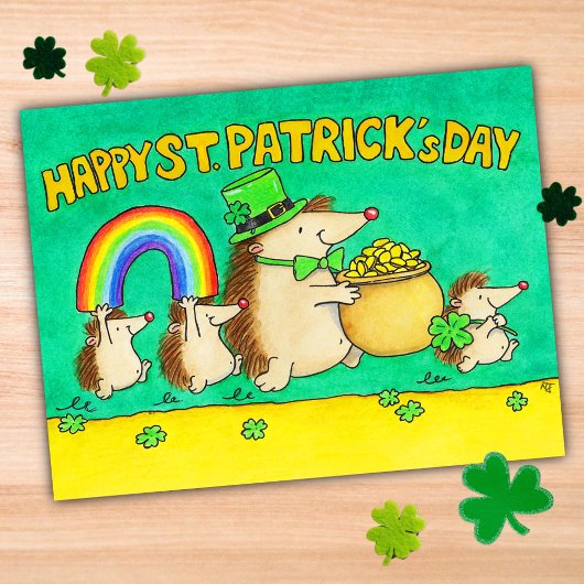 Prettig St. Patrick's Dag  Briefkaart