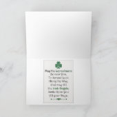 Prettig St. Patrick's Dag Feestdagen Kaart (Binnen)