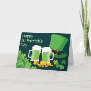 Prettig St. Patrick's Dag Feestdagen Kaart