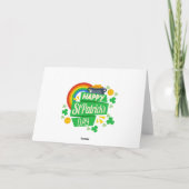 Prettig St. Patrick's Dag Feestdagen Kaart (Achterkant)