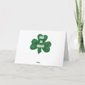 PRETTIG ST. PATRICKS DAG FEESTDAGEN KAART (Achterkant)