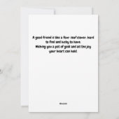 PRETTIG ST. PATRICKS DAG  FEESTDAGENKAART (Achterkant)