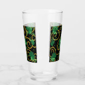Prettig St. Patrick's Dag Glas (Links)