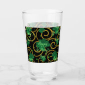 Prettig St. Patrick's Dag Glas (Voorkant)