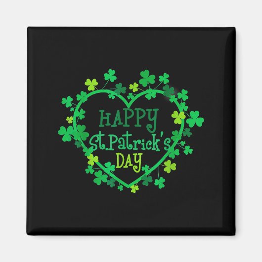 Prettig St. Patrick's Dag Grappige Heilige Patrick Magneet (Voorkant)
