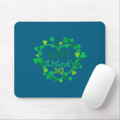 Prettig St. Patrick's Dag Grappige Heilige Patrick Muismat (Met muis)