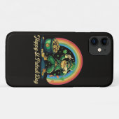Prettig St. Patrick's Dag Grappige Leprechaun Case-Mate iPhone Case (Achterkant (horizontaal))