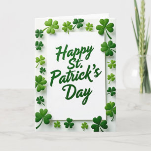 Prettig St. Patrick's Dag Groene Kaart