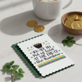 Prettig St. Patrick's Dag Ierse Wenskaart Feestdagenkaart