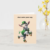 Prettig St. Patrick's Dag Kaart (Gele Bloem)