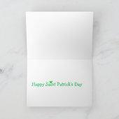 Prettig St. Patrick's Dag Kaart (Binnen)