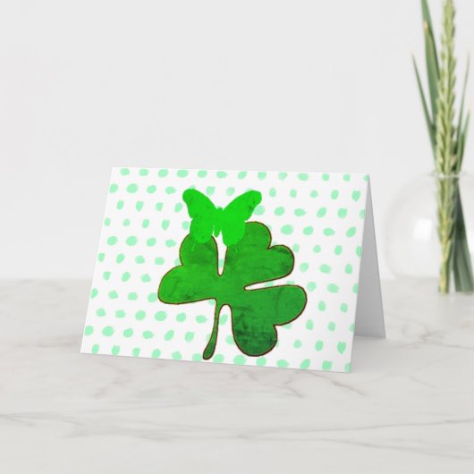 Prettig St. Patrick's Dag Kaart (Voorkant)