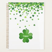 Prettig St. Patrick's Dag – Klassieke Ierse Vierin Planner (Voorkant)