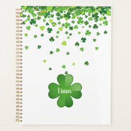 Prettig St. Patrick's Dag – Klassieke Ierse Vierin Planner