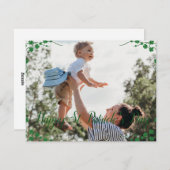 Prettig St. Patrick's dag Klavertje families foto Feestdagenkaart (Voorkant / Achterkant)