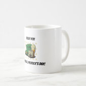 Prettig St. Patrick's Dag Koffiemok (Voorkant rechts)