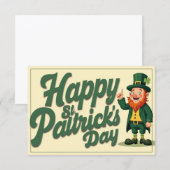 Prettig St. Patrick's Dag Lieve Kabouter (Voorkant / Achterkant)