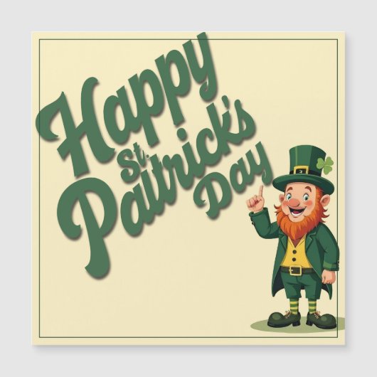 Prettig St. Patrick's Dag Lieve Kabouter (Voorkant)