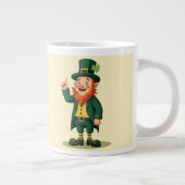 Prettig St. Patrick's Dag Lieve Kabouter Grote Koffiekop (Rechts)