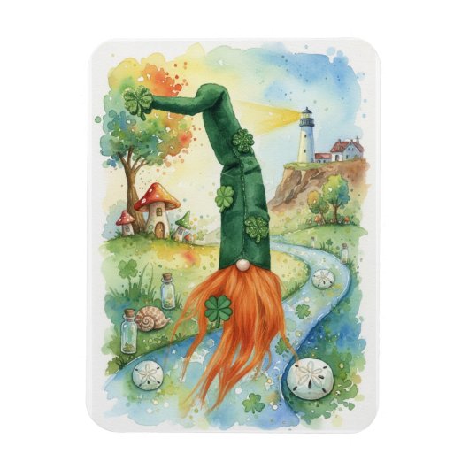 Prettig St. Patrick's Dag  Magneet (Verticaal)