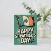 Prettig St. Patrick's Dag Papa Ierse Trots Feestdagenkaart (Staand voorkant)