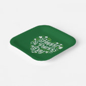 Prettig St. Patrick's Dag Papieren Bordje (Gebogen)