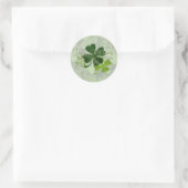 Prettig St. Patrick's Dag Ronde Sticker (Tas)