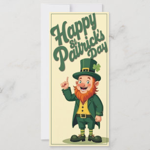 Prettig St. Patrick's Dag Schattige Leprechaun