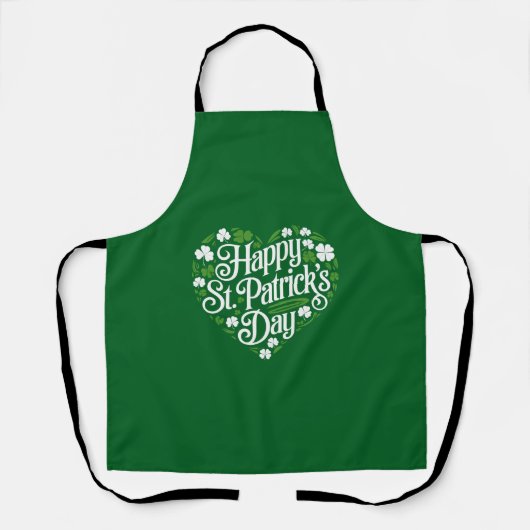 Prettig St. Patrick's Dag  Schort (Voorkant)