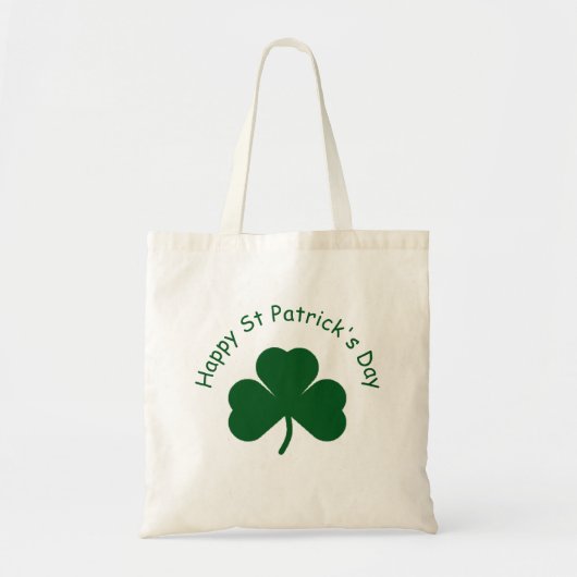 Prettig St. Patrick's Dag Tote Bag (Voorkant)