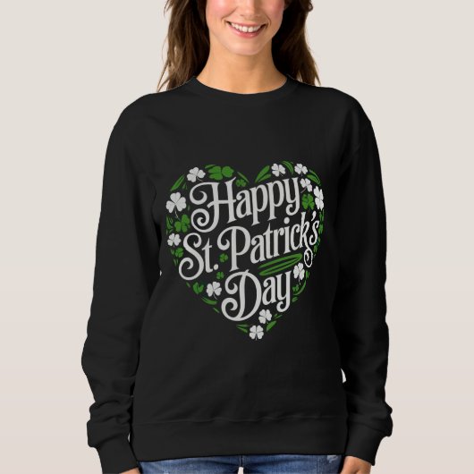 Prettig St. Patrick's Dag Trui (Voorkant)