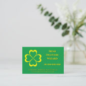 Prettig St. Patrick's Dag! Visitekaartje (Staand voorkant)