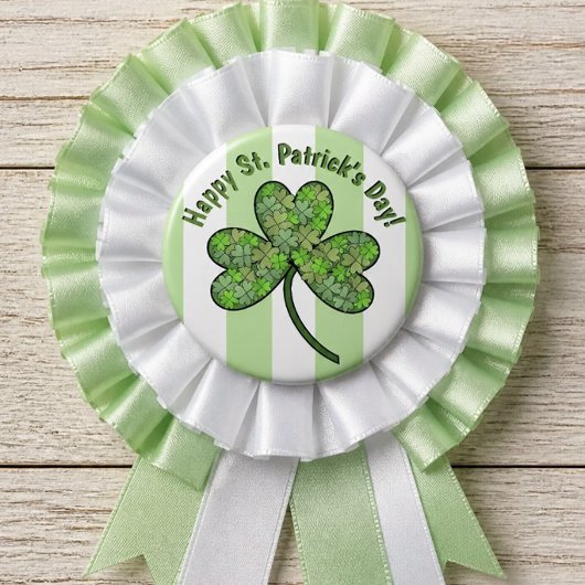 Prettig St. Patrick's Day 3-inch knop Ronde Button 7,6 Cm