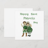Prettig St. Patrick's Day-ansichtkaart Feestdagenkaart (Voorkant / Achterkant)