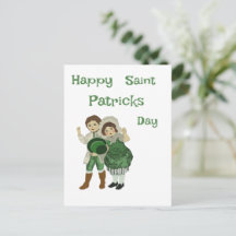 Prettig St. Patrick's Day-ansichtkaart
