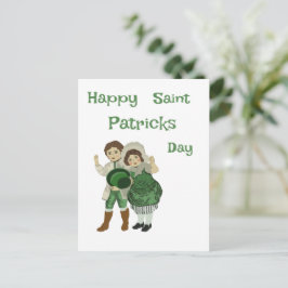 Prettig St. Patrick's Day-ansichtkaart Feestdagenkaart