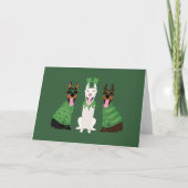 Prettig St. Patrick's Day Dobermann Honden Feestdagen Kaart (Voorkant)