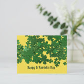 Prettig St. Patrick's Day en veel succes Briefkaart (Staand voorkant)